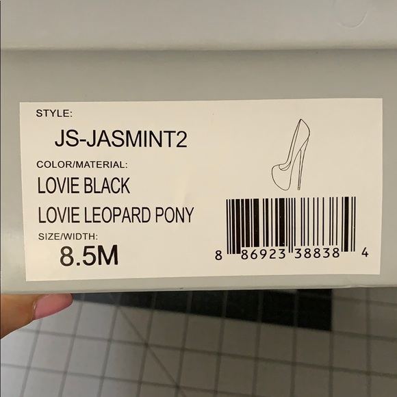 Jessica Simpson Lovie Leopard Platform Heels 8.5 - Picture 10 of 10